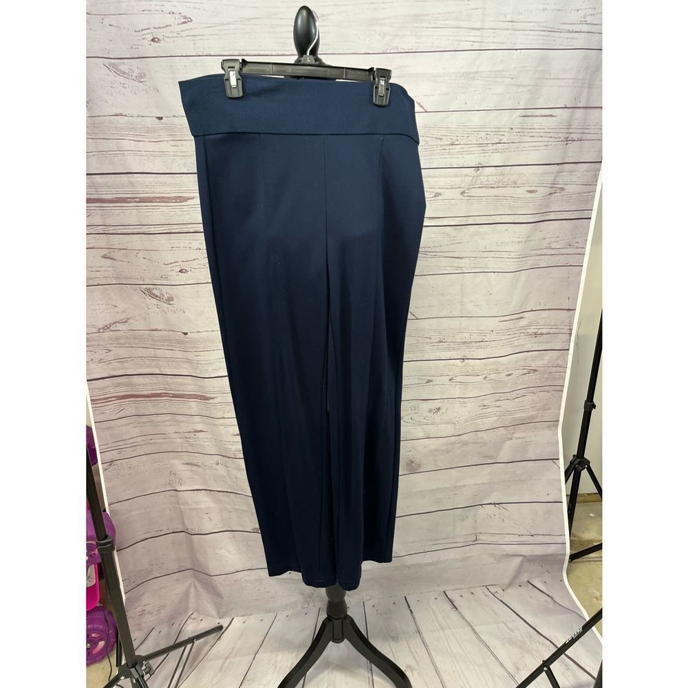 A225-Gloria Vanderbilt large navy blue pants‎